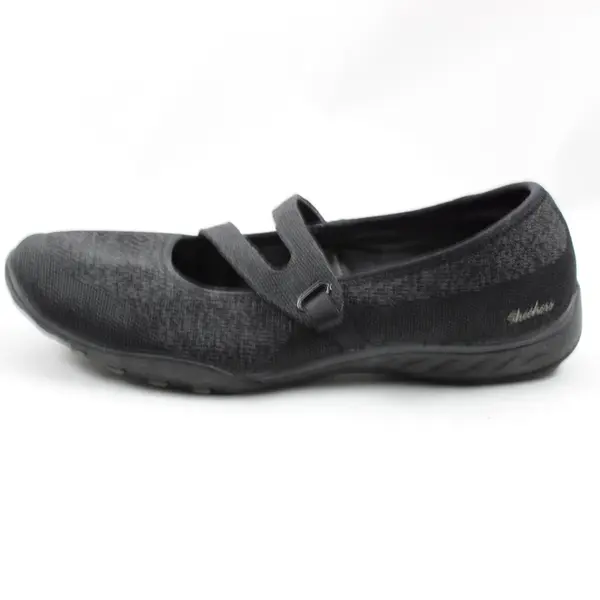 Skechers Lucky Lady Mary Jane Shoes Black Women's Size 8.5