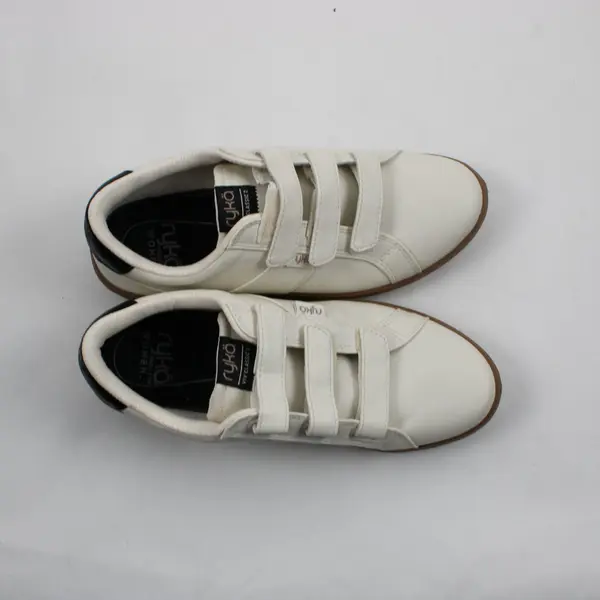 Ryka Viv Classic 2 Women's White Faux Leather Sneakers Size 9.5