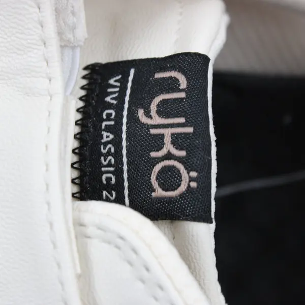 Ryka Viv Classic 2 Women's White Faux Leather Sneakers Size 9.5