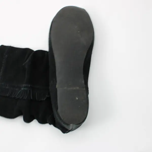 Chinese Laundry Frida Mid-Calf Booties Black Suede Women's 9M