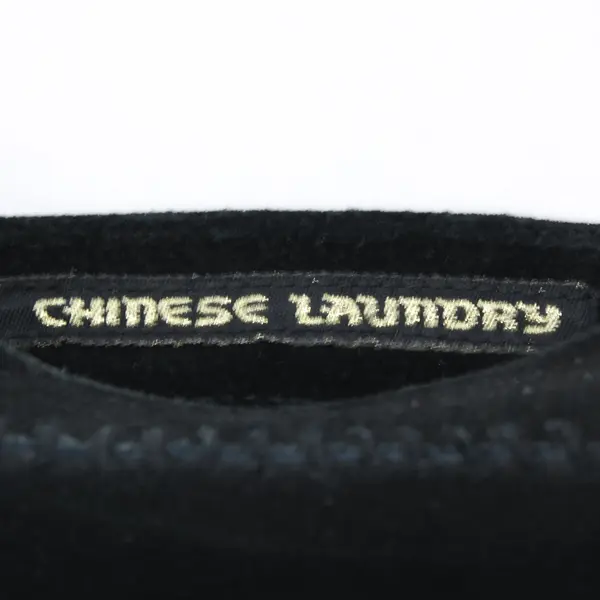 Chinese Laundry Frida Mid-Calf Booties Black Suede Women's 9M