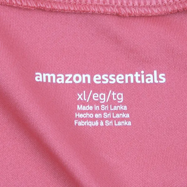 Amazon Essentials Women's Pink V-Neck Athletic Shirt Size XL