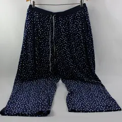 Nautica Women's XXL Blue Polka Dot Pajama Sleep Pants