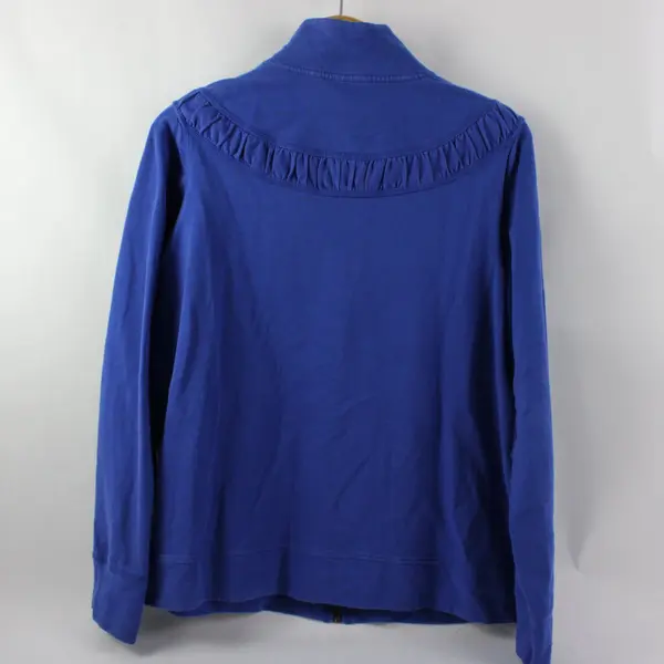 Sports Savvy Women's Blue Full-Zip Activewear Jacket Size XL