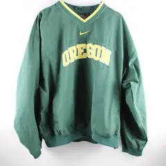 Nike Oregon Ducks Men's XL Green V-Neck Pullover