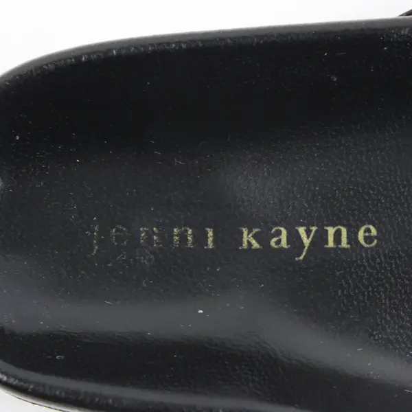 Jenni Kayne Black Strappy Sandals Women's US 7.5 EU 39 Pre-Owned Flawed