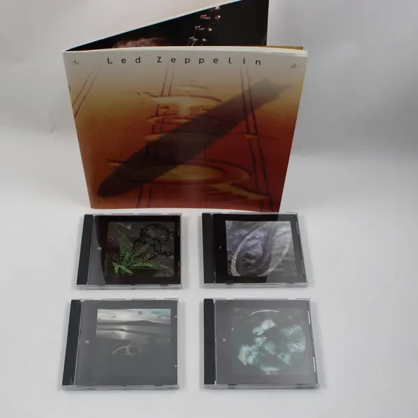 Led Zeppelin 4 CD Box Set 1990 With Booklet Atlantic Records Compilation Good