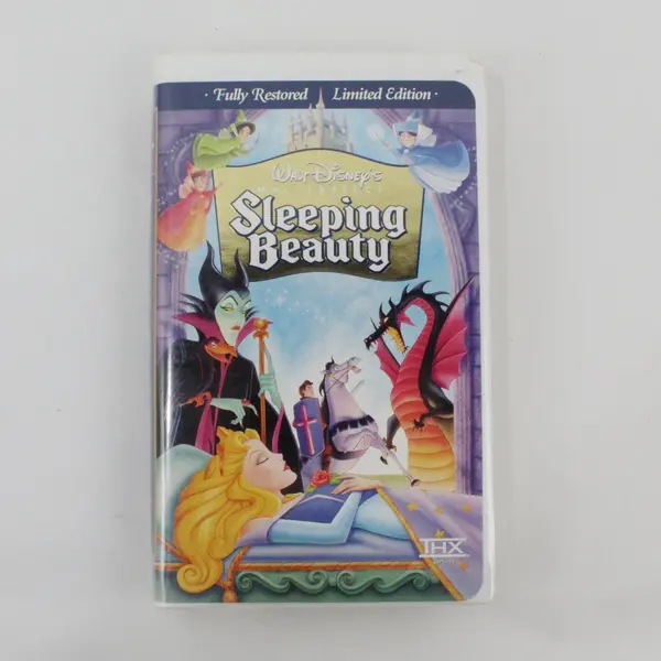 Sleeping Beauty Disney's Masterpiece Collection Fully Restored VHS Tape, #11823 