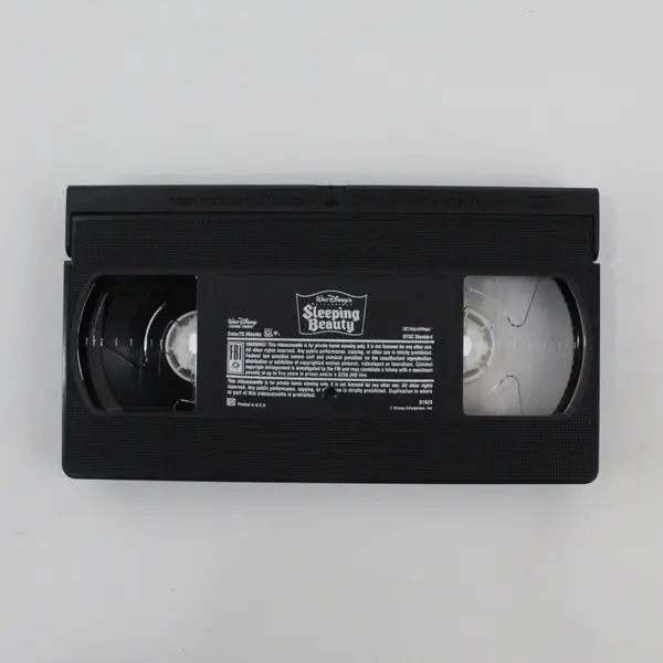 Sleeping Beauty Disney's Masterpiece Collection Fully Restored VHS Tape, #11823 
