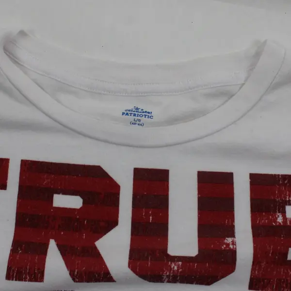 Way To Celebrate Men's Large Patriotic White T-Shirt 42-44