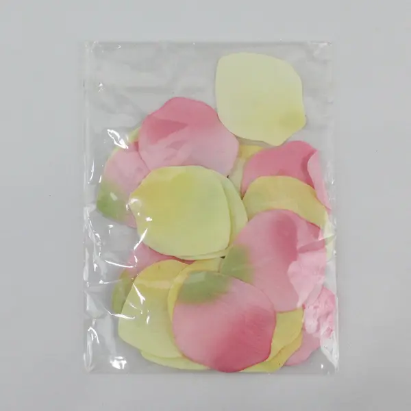 Lot of 6 Packs Floating Flowers Pink & Yellow New Decorative Petals