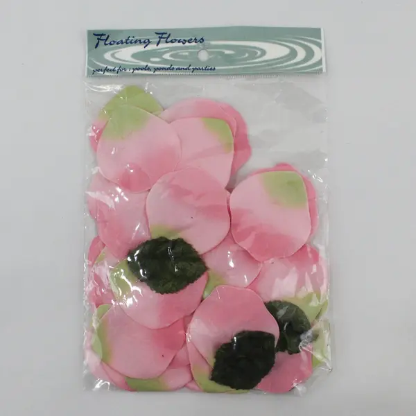 Lot of 6 Packs Floating Flowers Pink & Yellow New Decorative Petals