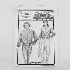 Vintage Ann Person Stretch & Sew Windjammer Jacket Pattern 1066 Women's Uncut