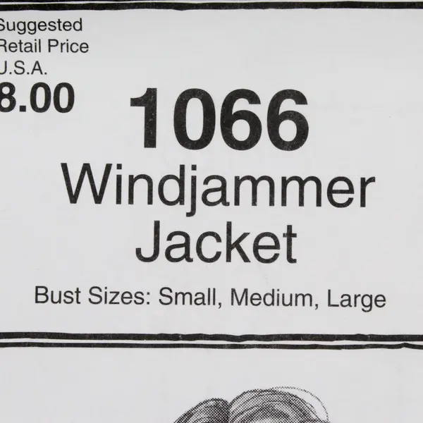 Vintage Ann Person Stretch & Sew Windjammer Jacket Pattern 1066 Women's Uncut