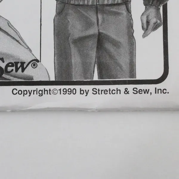 Vintage Ann Person Stretch & Sew 1990 #1014 Sport Jackets Uncut Bust 30-46