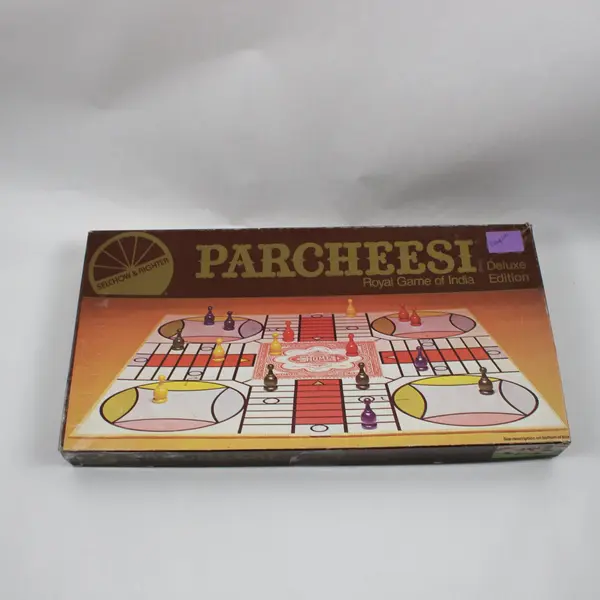 Vintage Selchow & Righter Parcheesi Royal Game of India Deluxe Edition Complete