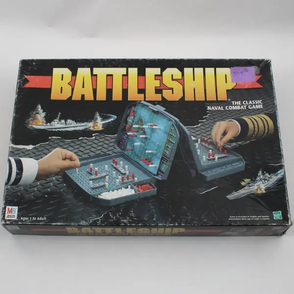 Vtg. 1998 Milton Bradley Battleship Classic Naval Combat Strategy Game, Complete