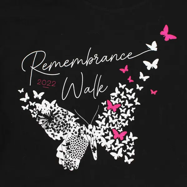 District Nora Madelyn Remembrance Walk 2022 Black T-Shirt Adult 2XL