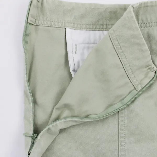Eddie Bauer Women's Sage Green Mini Skirt Size 18 FLAWED