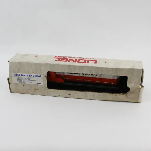 Vtg Lionel 6-8030 Illinois Central GP-9 Diesel Locomotive O27 Gauge  Untested
