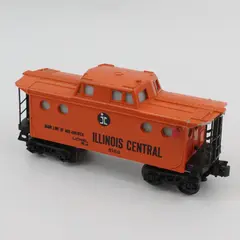 Vintage Lionel O Scale Illinois Central Lighted Caboose 9160