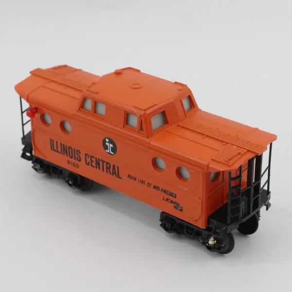 Vintage Lionel O Scale Illinois Central Lighted Caboose 9160
