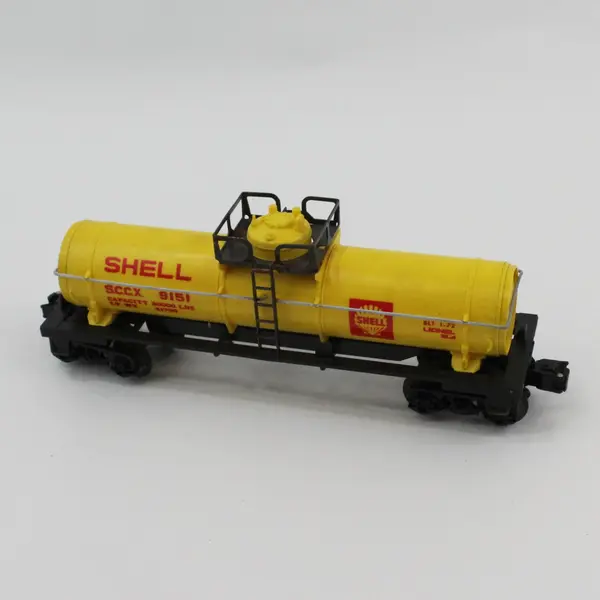 VTG LIONEL #6-9151 Shell Single Dome Tanker Car O Gauge