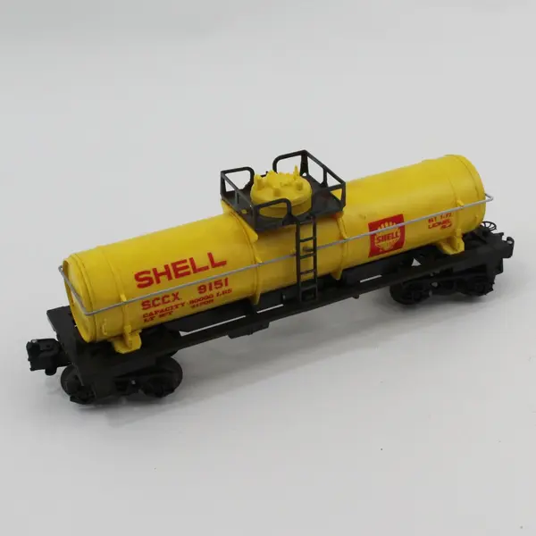 VTG LIONEL #6-9151 Shell Single Dome Tanker Car O Gauge