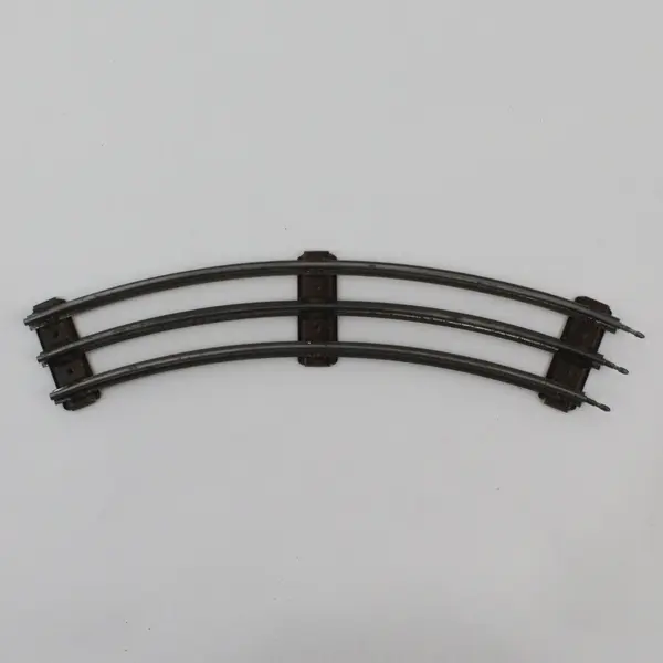 Vintage 10 Piece Lionel O-27  Gauge 3-Rail Train Track  Curved 