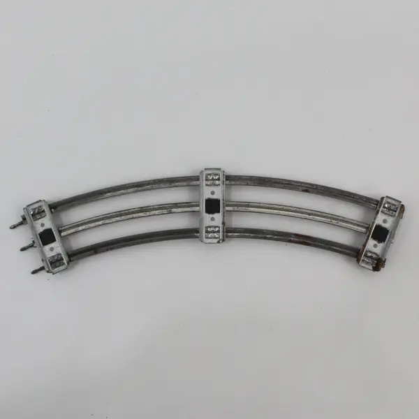 Vintage 10 Piece Lionel O-27  Gauge 3-Rail Train Track  Curved 