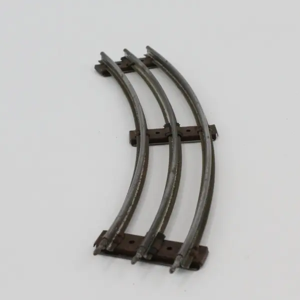 Vintage 10 Piece Lionel O-27  Gauge 3-Rail Train Track  Curved 