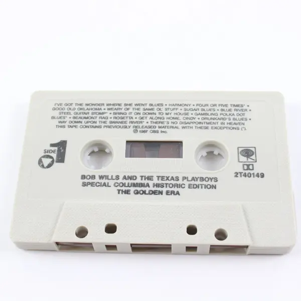 CBS Bob Wills & His Texas Playboys The Golden Era Cassette 2T40149 Western-Swing