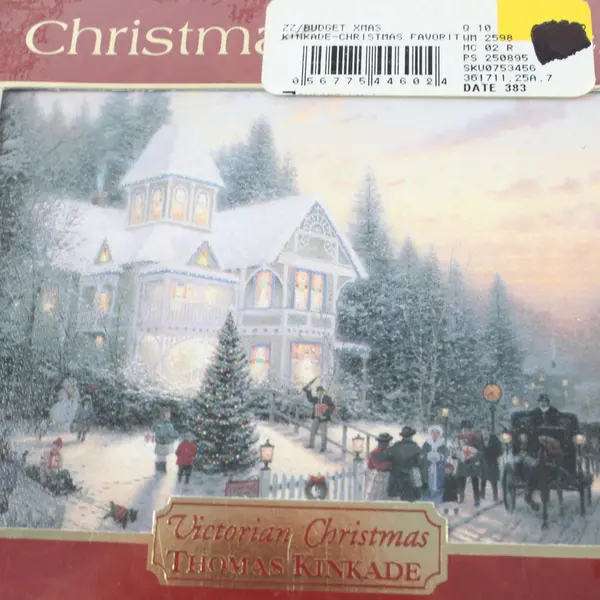 Thomas Kinkade Christmas Favorites 101 Strings Orchestra Victorian Xmas 2002 CD