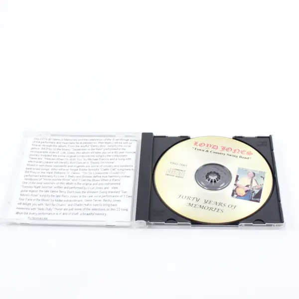 Loyd Jones Town & Country Swing Band CD 1963-2003 Forty Years of Memories