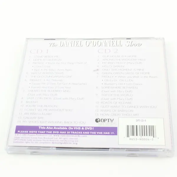 Daniel O'Donnell The Show Live Double CD 27 Songs 2003