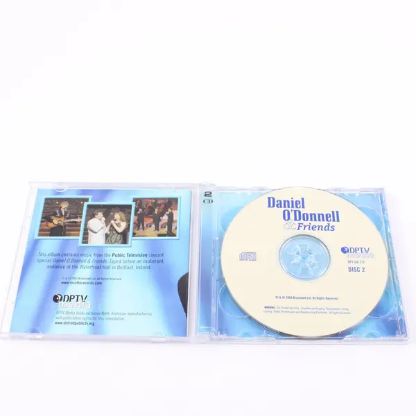 Daniel O'Donnell & Friends Live Double CD Celtic Tenors Gail Davies Mary Duff