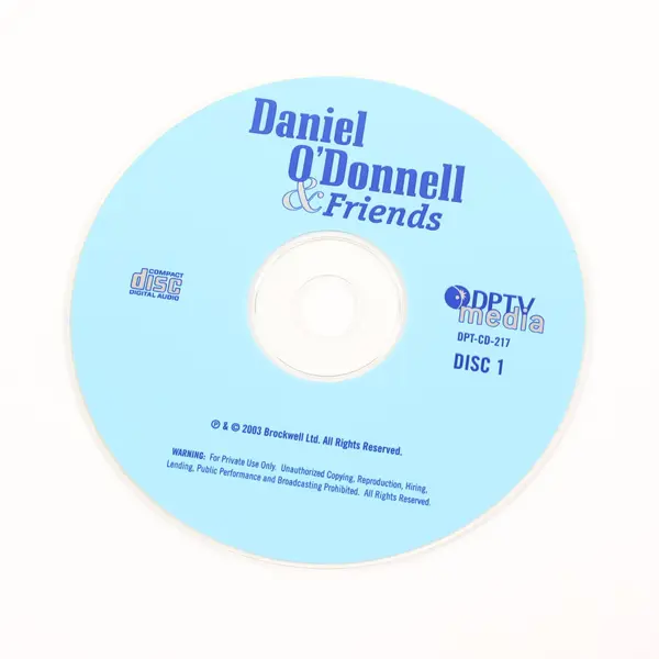 Daniel O'Donnell & Friends Live Double CD Celtic Tenors Gail Davies Mary Duff