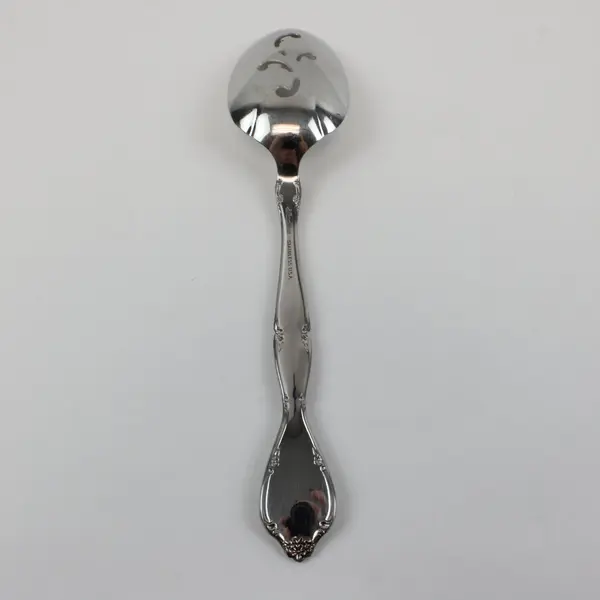Tradition Stainless U.S.A. Pierced Serving Spoon
