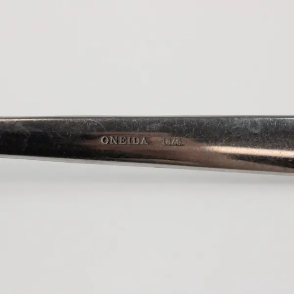 Oneida Attalia Stainless Steel Pierced Serving Spoon Flatware