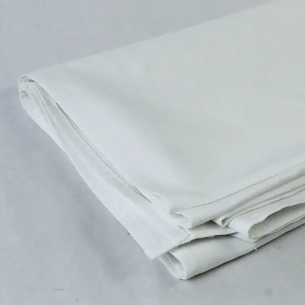 Visa By Milliken Tablecloth White Rectangle 87 x 176 Dacron Polyester Wedding