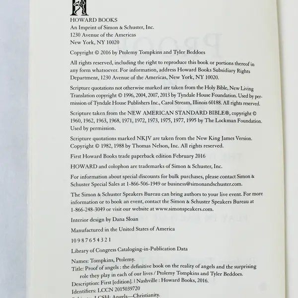 Proof of Angels: The Definitive Book on Angels - Paperback 2016