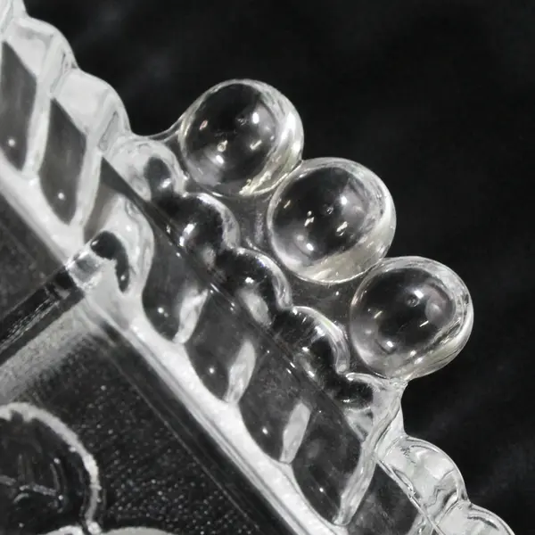 Indiana Glass Vintage 5-Part Divided Clear Glass Fruit Relish Tray