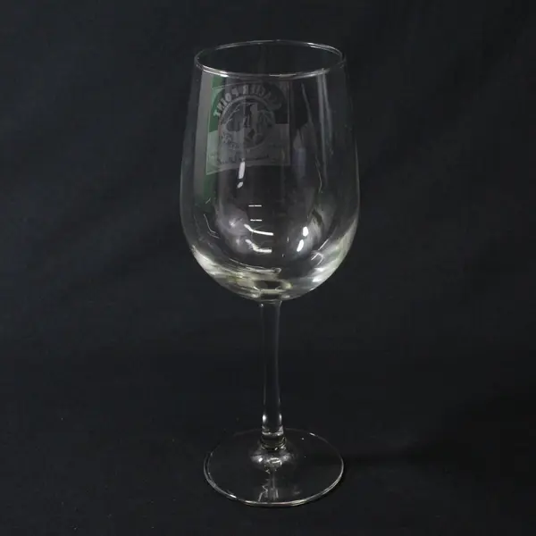 Yosemite National Park Glacier Point Etched Stemmed Crystal Wine Glass