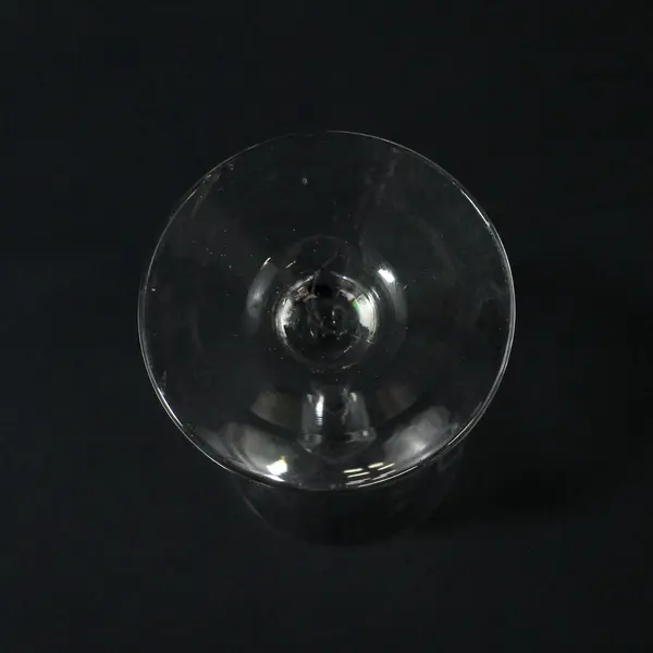 Yosemite National Park Glacier Point Etched Stemmed Crystal Wine Glass
