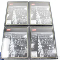 Lot of 4 Staples Black Plastic Single Document Frames