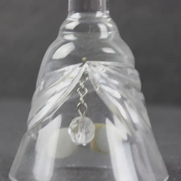 Karlo Bohemia Czech Hand Cut 24% PbO Lead Crystal Glass Bell