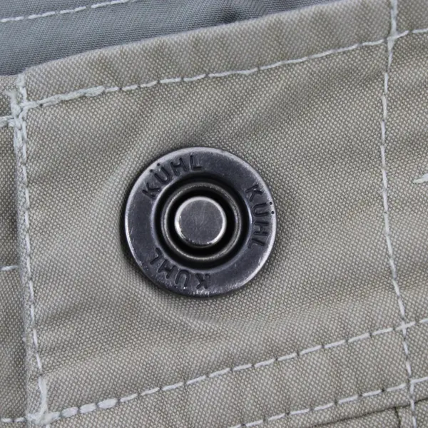 KUHL Men's Beige Flat-Front Shorts Size 34 Casual