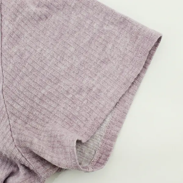 Jockey Women's XL Lavender Purple Short Sleeve Top