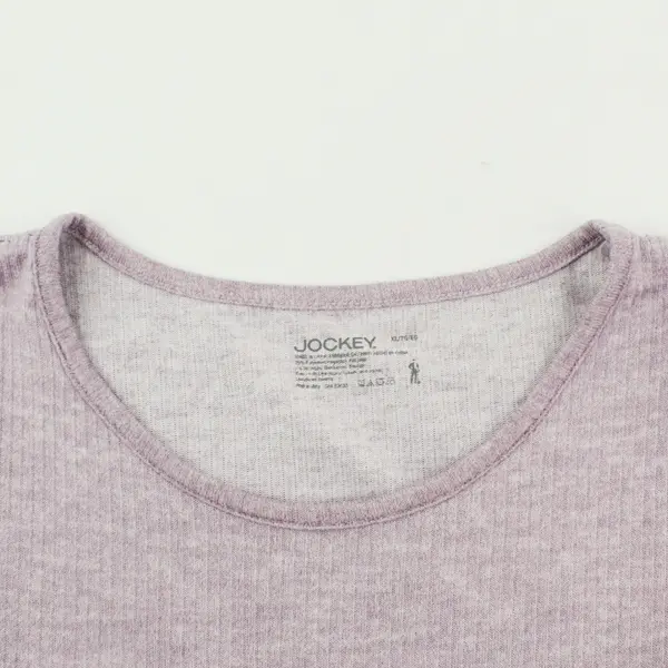 Jockey Women's XL Lavender Purple Short Sleeve Top