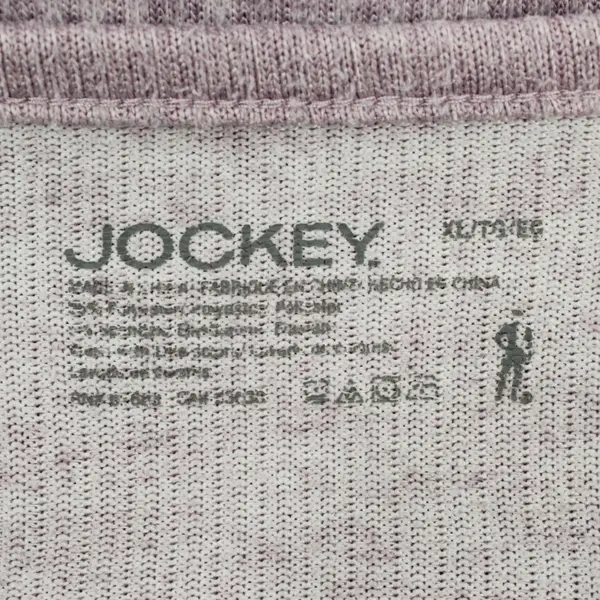 Jockey Women's XL Lavender Purple Short Sleeve Top